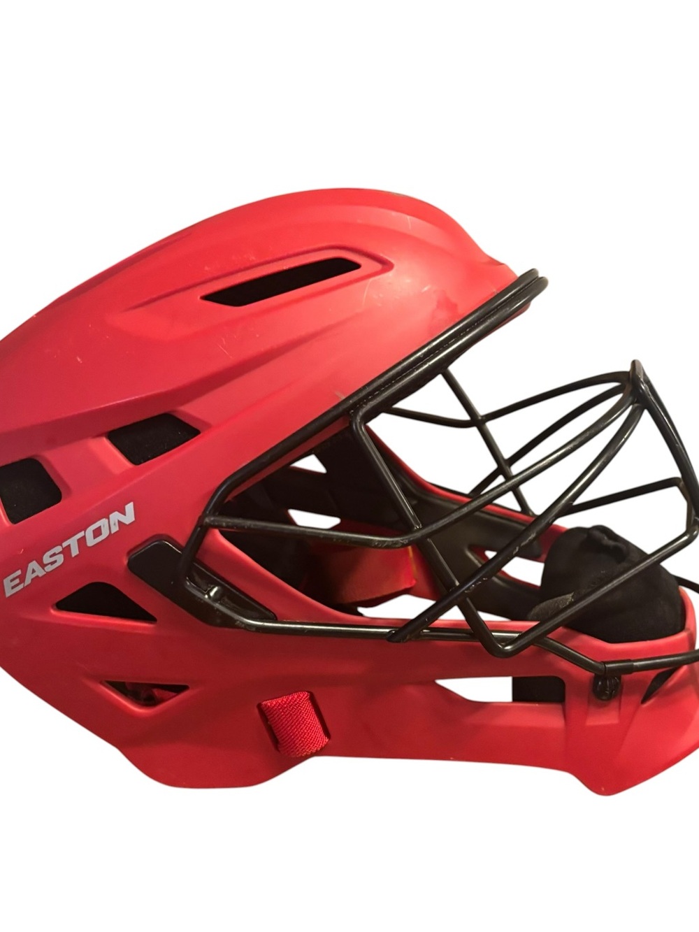 Easton Elite X Catchers Helmet/Mask Small 6 1/2-7 1/8 Red Baseball Softball